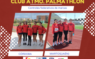 Palmathlón: Controles de la DCA y DJA (Córdoba 14/03/2026 y Martos 15/03/2026)