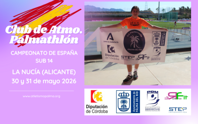 Palmathlón: Cto. De España Sub14 (La Nucía – Alicante 30 y 31/05/2026)